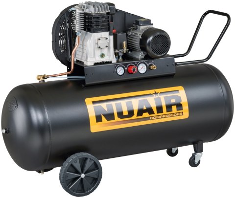 KOMPRESOR OLEJOWY PASOWY 200L 10BAR 3KM 230V NUAIR KOMPRESOR OLEJOWY PASOWY 200L 10BAR 3KM 230V NUAIR