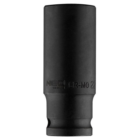 NASADKA DŁUGA UDAROWA 6-KĄTNA 1/2'', 22MM NEO NASADKA DŁUGA UDAROWA 6-KĄTNA 1/2'', 22MM NEO