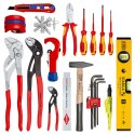 PLECAK NARZĘDZIOWY MODULAR X18 DLA HYDRAULIKA 17CZ. KNIPEX