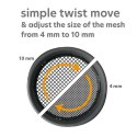 SITKO OGRODOWE RESPANA GARDEN SIEVE - CZARNE PROSPERPLAST