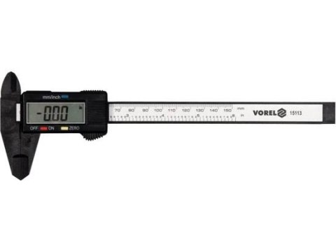SUWMIARKA ELEKTRONICZNA 150MM CARBON VOREL SUWMIARKA ELEKTRONICZNA 150MM CARBON VOREL