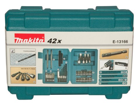 ZESTAW AKCESORIÓW W WALIZCE 42 EL. MAKITA ZESTAW AKCESORIÓW W WALIZCE 42 EL. MAKITA