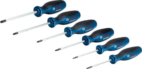 ZESTAW WKRĘTAKÓW TORX 6 SZT. BOSCH ZESTAW WKRĘTAKÓW TORX 6 SZT. BOSCH