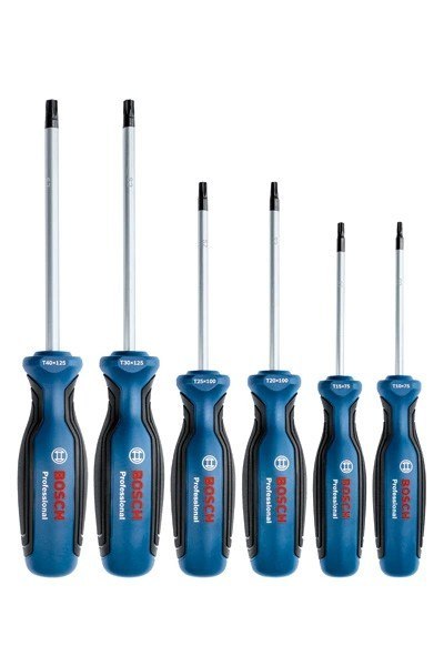 ZESTAW WKRĘTAKÓW TORX 6 SZT. BOSCH ZESTAW WKRĘTAKÓW TORX 6 SZT. BOSCH