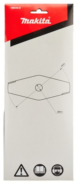 2-ZĘBNY NÓŻ TNĄCY 255X25,4MM 7290896 MAKITA