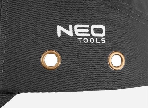 CZAPKA Z DASZKIEM ZE WZMOCNIENIEM SZARA NEO CZAPKA Z DASZKIEM ZE WZMOCNIENIEM SZARA NEO