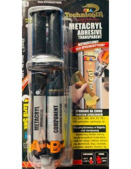 KLEJ METAKRYLOWY BEZBARWNY 25ML TECHNICQLL