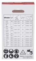 ŁAŃCUCH TNĄCY 10CM 80TXL 0,325'' SZER. ROWKA 1.1MM DUC101 MAKITA
