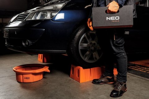 MISKA DO ZLEWANIA OLEJU, PŁYNU CHŁODNICZEGO 16L NEO MISKA DO ZLEWANIA OLEJU, PŁYNU CHŁODNICZEGO 16L NEO