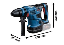 MŁOT UDAROWY OBROTOWY SDS+ GBH 18V-34CF 0*AH BOSCH
