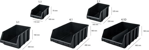 SKRZYNKA MODUŁBOX 3.1 CZARNA UN SKRZYNKA MODUŁBOX 3.1 CZARNA UN