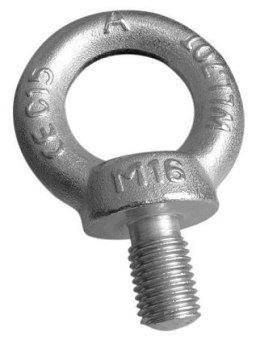 ŚRUBA Z UCHEM OCYNKOWANY DIN580 18*2.5MM UN