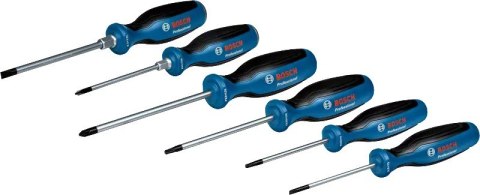ZESTAW WKRĘTAKÓW SL,TX,PZ,PH 6 SZT. BOSCH ZESTAW WKRĘTAKÓW SL,TX,PZ,PH 6 SZT. BOSCH