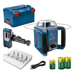 LASER ROTACYJNY GRL400H + LR1 LBOXX BOSCH