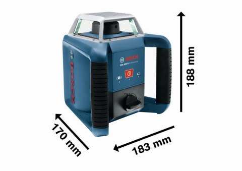LASER ROTACYJNY GRL400H + LR1 LBOXX BOSCH LASER ROTACYJNY GRL400H + LR1 LBOXX BOSCH