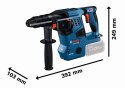 MŁOT UDAROWY OBROTOWY AKUMULATOROWY SDS+ GBH 18V-28 CF 2*8AH BOSCH