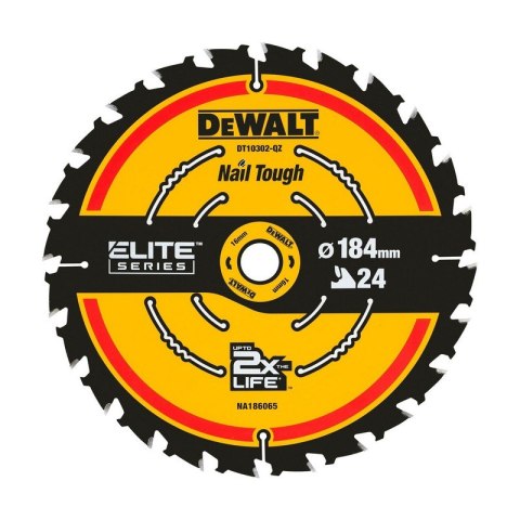 PIŁA TARCZOWA DO DREWNA EXTREME 184*16MM 24Z DEWALT PIŁA TARCZOWA DO DREWNA EXTREME 184*16MM 24Z DEWALT