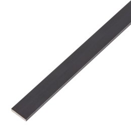 PŁASKOWNIK ALUMINIOWY ANODOWY CZARNY 2000X15X2,0 UN
