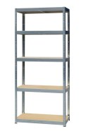 REGAŁ METALOWY MET200 GALVA 179*80*40CM, OCYNK UN