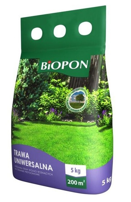 TRAWA UNIWERSALNA 5 KG BIOPON TRAWA UNIWERSALNA 5 KG BIOPON