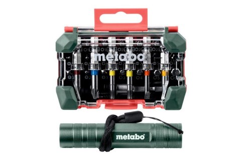 ZESTAW BITÓW BIT-BOX 29 SZT + LATARKA. METABO ZESTAW BITÓW BIT-BOX 29 SZT + LATARKA. METABO