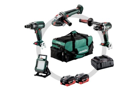 ZESTAW COMBO 18V BS+SSW+WBQ+BSA 2*10.0AH METABO ZESTAW COMBO 18V BS+SSW+WBQ+BSA 2*10.0AH METABO