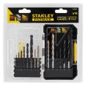 ZESTAW WIERTEŁ FATMAX 14 SZT. STANLEY
