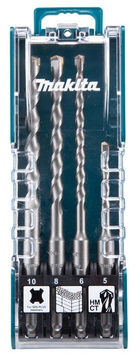 ZESTAW WIERTEŁ SDS+ 4 SZT. MAKITA ZESTAW WIERTEŁ SDS+ 4 SZT. MAKITA