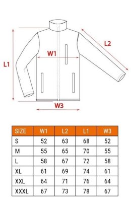 BLUZA POLAROWA GRAFITOWA ROZMIAR L NEO