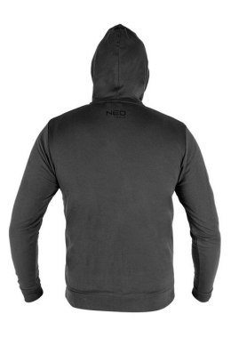 BLUZA ROZPINANA Z KAPTUREM COMFORT SZARA ROZMIAR L NEO