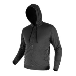 BLUZA ROZPINANA Z KAPTUREM COMFORT SZARA ROZMIAR XL NEO