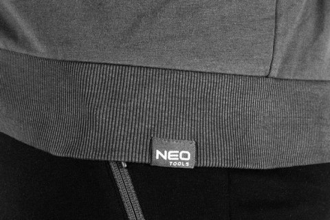 BLUZA ROZPINANA Z KAPTUREM COMFORT SZARA ROZMIAR M NEO BLUZA ROZPINANA Z KAPTUREM COMFORT SZARA ROZMIAR M NEO