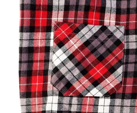 KOSZULA FLANELOWA KRATA CZERWONO-CZARNO-BIAŁA ROZMIAR L NEO KOSZULA FLANELOWA KRATA CZERWONO-CZARNO-BIAŁA ROZMIAR L NEO