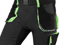 KRÓTKIE SPODENKI PREMIUM, 4 WAY STRETCH CZARNE ROZMIAR XXXL NEO