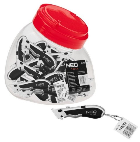 NÓŻ TRAPEZOWY MINI + 4 OSTRZA NEO NÓŻ TRAPEZOWY MINI + 4 OSTRZA NEO