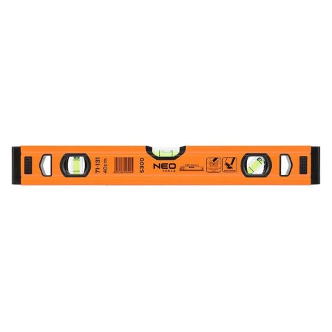 POZIOMICA ALUMINIOWA S300 3 LIBELLE 40CM. NEO POZIOMICA ALUMINIOWA S300 3 LIBELLE 40CM. NEO