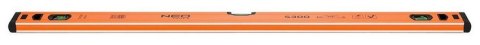 POZIOMICA ALUMINIOWA S300 3 LIBELLE 80CM. NEO POZIOMICA ALUMINIOWA S300 3 LIBELLE 80CM. NEO
