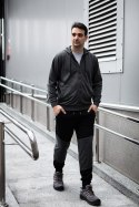SPODNIE DRESOWE COMFORT CZARNO-SZARE ROZMIAR XXL NEO
