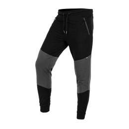 SPODNIE DRESOWE COMFORT CZARNO-SZARE ROZMIAR XXXL NEO