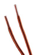 SZNUROWADŁA DO BUTÓW 150CM POMARAŃCZOWO-CZARNE NEO