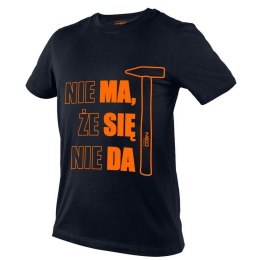 T-SHIRT Z NADRUKIEM MA SIĘ DA ROZMIAR XL NEO