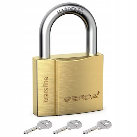 KŁÓDKA PAŁĄKOWA MOSIĘŻNA BRASS LINE KMZ S5010A 50MM BLISTER GERDA KŁÓDKA PAŁĄKOWA MOSIĘŻNA BRASS LINE KMZ S5010A 50MM BLISTER GERDA