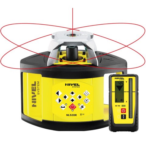 NIWELATOR LASEROWY NL520R CZERW. NIVEL SYSTEM NIVEL NIWELATOR LASEROWY NL520R CZERW. NIVEL SYSTEM NIVEL