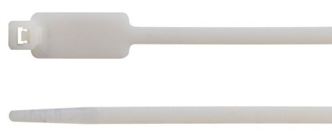 OPASKA KABLOWA Z TABLICZKĄ OPISOWĄ WZDŁUŻNĄ 190*4.8MM BETA OPASKA KABLOWA Z TABLICZKĄ OPISOWĄ WZDŁUŻNĄ 190*4.8MM BETA