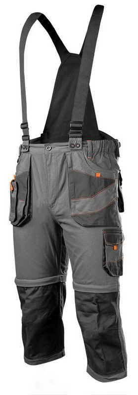 SPODNIE ROBOCZE NA SZELKACH 6W1, ROZMIAR XXL NEO SPODNIE ROBOCZE NA SZELKACH 6W1, ROZMIAR XXL NEO