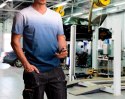 T-SHIRT CIENIOWANY DENIM, ROZMIAR XXL NEO