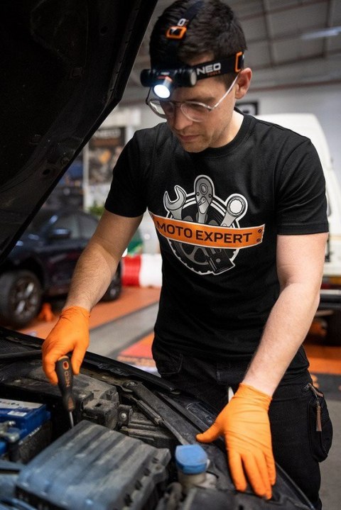 T-SHIRT Z NADRUKIEM MOTO EXPERT ROZMIAR XL NEO T-SHIRT Z NADRUKIEM MOTO EXPERT ROZMIAR XL NEO