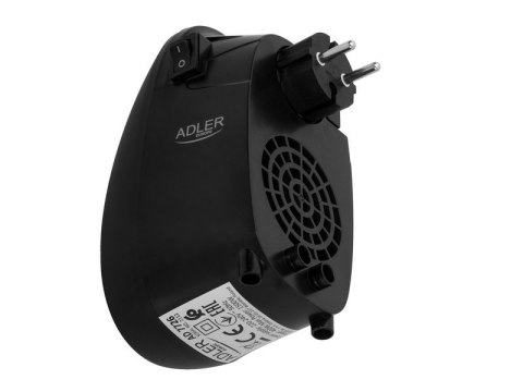 TERMOWENTYLATOR GNIAZDKOWY CZARNY AD 7726 ADLER TERMOWENTYLATOR GNIAZDKOWY CZARNY AD 7726 ADLER