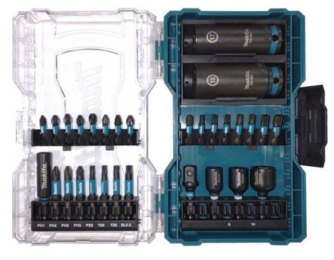 ZESTAW BITÓW I NASADEK IMPACT BLACK 30 EL. MAKITA ZESTAW BITÓW I NASADEK IMPACT BLACK 30 EL. MAKITA