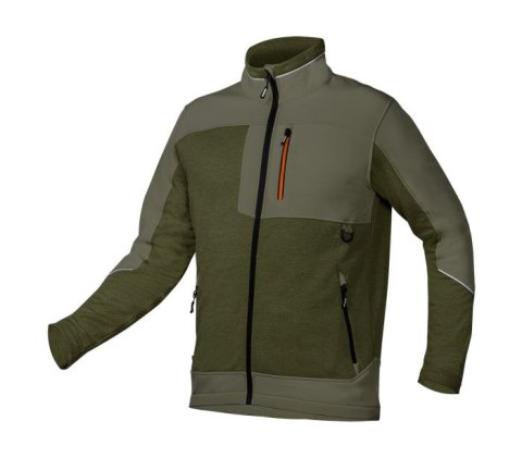 BLUZA SOFTSHELL OUTDOOR ZIELONA ROZMIAR L NEO BLUZA SOFTSHELL OUTDOOR ZIELONA ROZMIAR L NEO